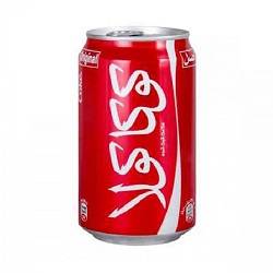 نوشابه 330 ml  قوطی کوکا کولا